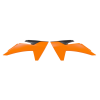 Πλαστικά καλύμματα ψυγείου RACETECH Radiator Covers (Orange) KTM SX 65 24-25