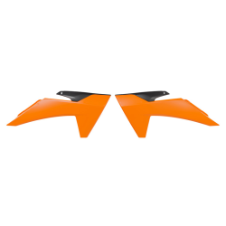 Πλαστικά καλύμματα ψυγείου RACETECH Radiator Covers (Orange) KTM SX 65 24-25 Πλαστικά καλύμματα ψυγείου RACETECH Radiator Covers (Orange) KTM SX 65 24-25