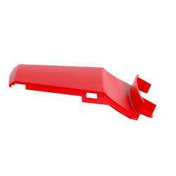 Πίσω φτερό μοτοσυκλέτας RACETECH Rear Fender (Red) Honda Xl 750 Transalp 23-25