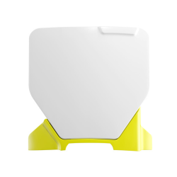 Number Plate μάσκα εμπρός RACETECH HUSQ TC 50 24-25 (White/Yellow)
