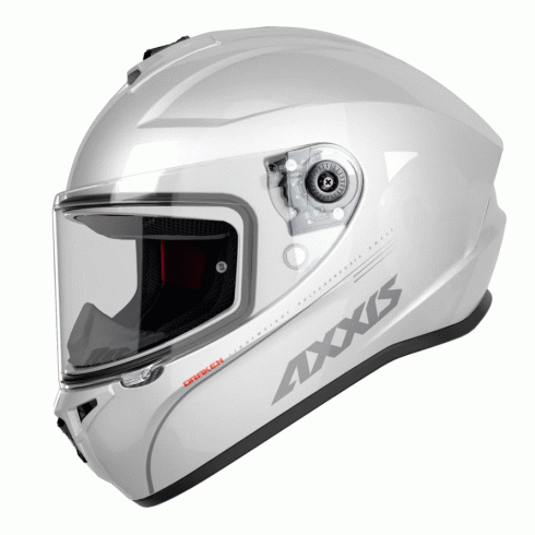 Κράνος μηχανής AXXIS DRAKEN S SOLID A10 WHITE GLOSS Κράνος μηχανής AXXIS DRAKEN S SOLID A10 WHITE GLOSS