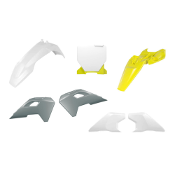 Κιτ πλαστικών RACETECH Plastic Kit (White/Yellow) Husq TC 50 24-25