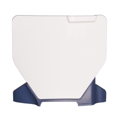 Number Plate μάσκα εμπρός RACETECH (White/Blue) Husq FC 250/350/450 23-25 / FE 250/350/450 20-24