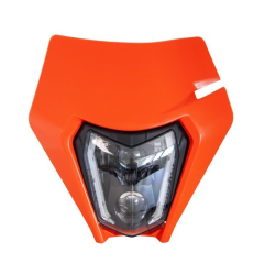 Προβολέας μοτοσυκλέτας RACETECH LED Homologated Headlight (Orange) KTM 23-24