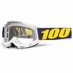 Μάσκα motocross 100% ACCURI 2 WOLG MIRROR SILVER Μάσκα motocross 100% ACCURI 2 WOLG MIRROR SILVER