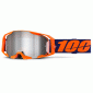 Μάσκα motocross 100% ARmatic NEON ORANGE SILVER MIRROR thumb