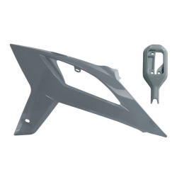 Πλαστικά καλύμματα ψυγείου RACETECH Front Plate Grey BETA RR Πλαστικά καλύμματα ψυγείου RACETECH Front Plate Grey BETA RR