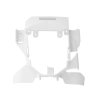 Μάσκα φαναριού μοτοσυκλέτας RACETECH Headlight Plasic Mask - White Husqvarna 2024