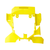 Μάσκα φαναριού μοτοσυκλέτας RACETECH Headlight Plasic Mask - Yellow Husqvarna 2024