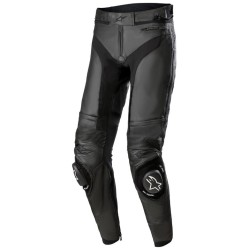 Δερμάτινο παντελόνι μηχανής ALPINESTARS Missile V3 BLACK/BLACK