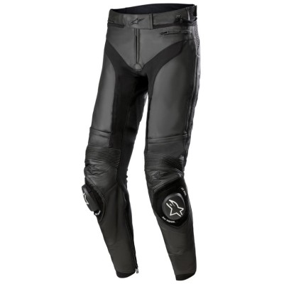 Δερμάτινο παντελόνι μηχανής ALPINESTARS Missile V3 BLACK/BLACK
