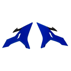 Πλαστικά καλύμματα ψυγείου RACETECH Radiator Covers Neon Yellow/Blue Yamaha YZ125/250 15-21