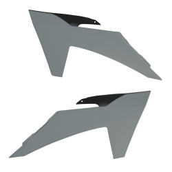 Πλαστικά καλύμματα ψυγείου RACETECH Radiator Scoops KTM 23-24 (Grey)