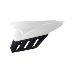 Πλαϊνά πάνελ μηχανής RACETECH Revolution Side Panels CRF 250R 22-24 / 450R 21-24 (White/Black)