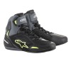 Μποτάκια μηχανής ALPINESTARS FASTER-3 DRYSTAR BLACK YELLOW FLUO