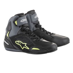Μποτάκια μηχανής ALPINESTARS FASTER-3 DRYSTAR BLACK YELLOW FLUO Μποτάκια μηχανής ALPINESTARS FASTER-3 DRYSTAR BLACK YELLOW FLUO