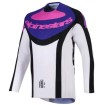 Μπλούζα motocross Alpinestars TECHSTAR KNIF BLACK / GRAY/ PURPLE  thumb
