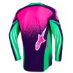 Μπλούζα motocross Alpinestars TECHSTAR NOMUR PURPLE/GREEN/PINK  thumb