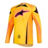 Μπλούζα motocross Alpinestars TECHSTAR NOMUR PURPLE/GREEN/PINK 