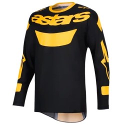 Μπλούζα motocross Alpinestars RIWAY BLACK/YELLOW