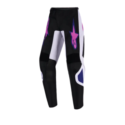 Παιδικό παντελόνι motocross ALPINESTARS FLUID GRID BLK/GY/PU