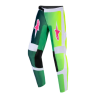 Παιδικό παντελόνι motocross ALPINESTARS FLUID PORTL GRN/WH/BLK