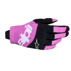 Γάντια μηχανής motocross ALPINESTARS TECHSTAR BLACK/GRY/PURPLE