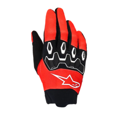 Γάντια μηχανής ALPINESTARS FULL BORE V2 ORANGE/BLACK