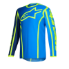 Μπλούζα motocross Alpinestars FLUID APEX YEL/BLACK