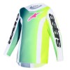 Παιδική μπλούζα motocross Alpinestars FLUID PORTL GREEN/WHITE/BLACK
