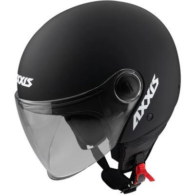 Κράνος μηχανής AXXIS SQUARE S SOLID BLACK МATT
