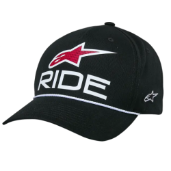 Καπέλο ALPINESTARS CRV BILL SNP RIDE COMP BLACK/WHITE Καπέλο ALPINESTARS CRV BILL SNP RIDE COMP BLACK/WHITE