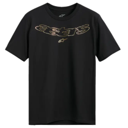 Κοντομάνικο μπλουζάκι ALPINESTARS SS CSF LUXO BLACK