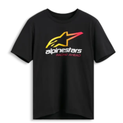 Κοντομάνικο μπλουζάκι ALPINESTARS SS CSF ALIGNED BLACK