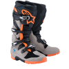Μπότες μηχανής ALPINESTARS TECH 7 ENDURO BACK/GREY/ORANGE