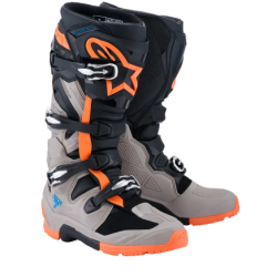Μπότες μηχανής ALPINESTARS TECH 7 ENDURO BACK/GREY/ORANGE