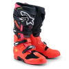 Μπότες μηχανής ALPINESTARS TECH 7 BLK/RD FLUO/PINK