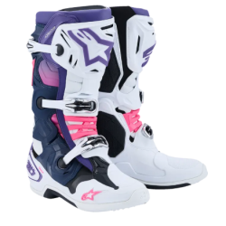 Μπότες μηχανής ALPINESTARS TECH 10 WHIT/VIOLET/NAVY/PINK Μπότες μηχανής ALPINESTARS TECH 10 WHIT/VIOLET/NAVY/PINK