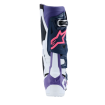 Μπότες μηχανής ALPINESTARS TECH 10 WHIT/VIOLET/NAVY/PINK thumb