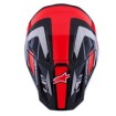 Κράνος μηχανής ALPINESTARS SM7 RISE BLK/RD/SILV thumb
