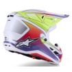 Κράνος μηχανής ALPINESTARS SM7 FUSE WHT/YL/PU Κράνος μηχανής ALPINESTARS SM7 FUSE WHT/YL/PU thumb