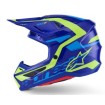 Κράνος μηχανής ALPINESTARS SM7 DEED BLUE/YEL thumb