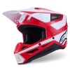 Κράνος μηχανής ALPINESTARS SM3 HEAT RED/WH/BLK