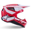 Κράνος μηχανής ALPINESTARS SM3 HEAT RED/WH/BLK thumb