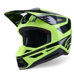 Κράνος μηχανής ALPINESTARS SM3 HEAT YEL/BLACK