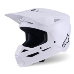 Κράνος μηχανής ALPINESTARS SM3 WHITE-GLOSS