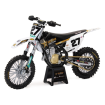 Παιχνίδι - μοτοσυκλέτα NEW-RAY Husqvarna Rockstar - M. Stewart (No 27) 1:12 thumb