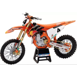 Παιχνίδι - μοτοσυκλέτα NEW-RAY KTM Red Bull 450 SX-F Chase Sexton (No 4) 1:12