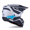 Κράνος motocross ALPINESTARS SM3 HEAT SILV/BL/BLK thumb