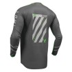 Μπλούζα motocross THOR LAUNCHMODE FUTURA CHAR/GRN thumb